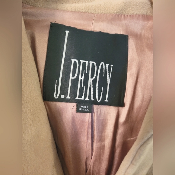 J.percy Hooded Duffel Coat in Camel, Small - Picture 3 of 3